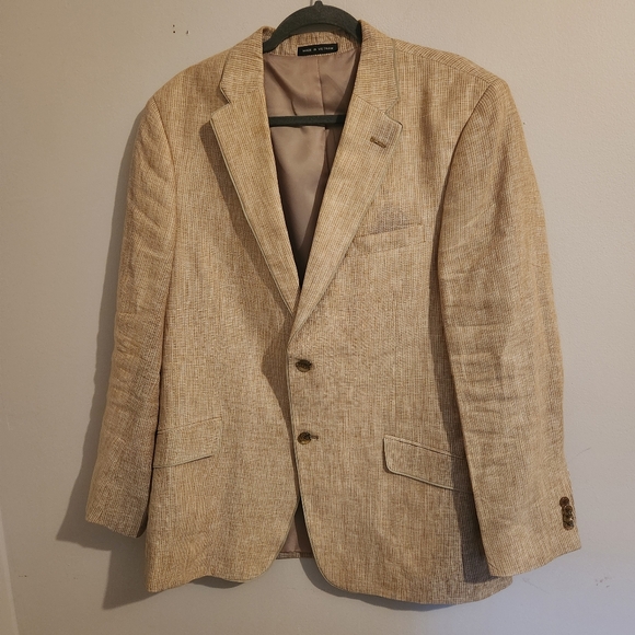 Classic Paulo Solari 100% Linen Blazer - Size 42R - Like New Condition - Picture 1 of 10